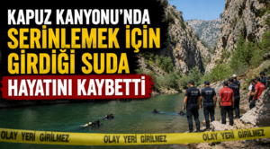 Serinlemek İçin Girdiği Kanyon Sonu Oldu! 8 Metre Derinlikte Cansız Bedeni Bulundu