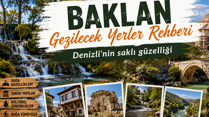 Baklan Gezilecek Yerler Rehberi – Denizli’nin saklı güzelliği