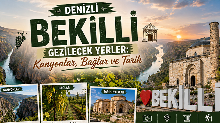 Bekilli Gezilecek Yerler | Denizli Bekilli Gezi Rehberi