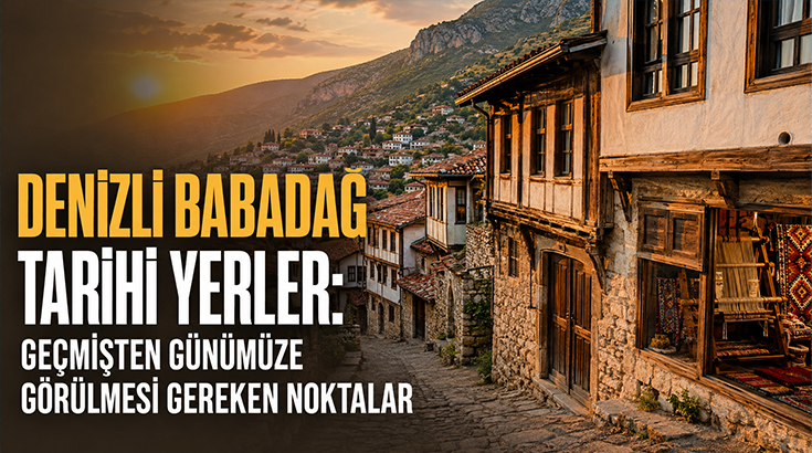 Denizli Babadağ Tarihi Yerler: Geçmişten Günümüze Görülmesi Gereken Noktalar