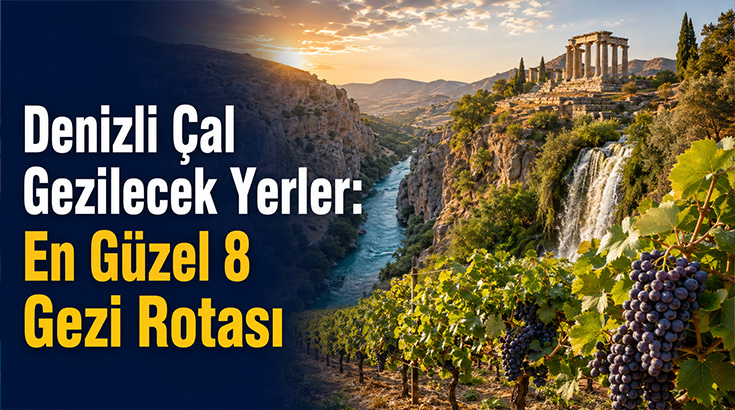 Denizli Çal Gezilecek Yerler: En Güzel 8 Gezi Rotası