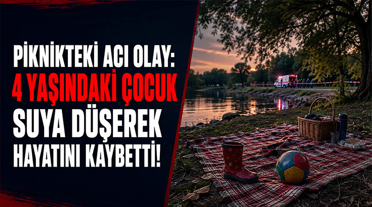 Piknik Faciası: Sulama Kanalına Düşen 4 Yaşındaki Çocuk Hayatını Kaybetti