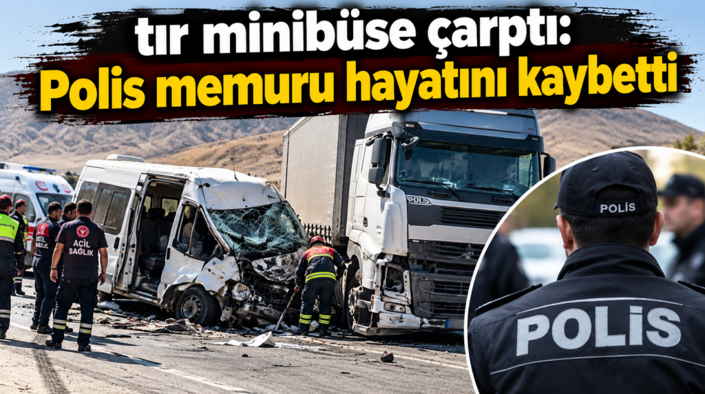Feci kaza: Yaralı polis memuru hayatını kaybetti!