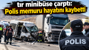 Feci kaza: Yaralı polis memuru hayatını kaybetti!