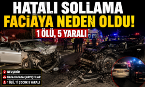 Hatalı sollama can aldı: Kafa kafaya çarpışmada 1 kişi hayatını kaybetti!
