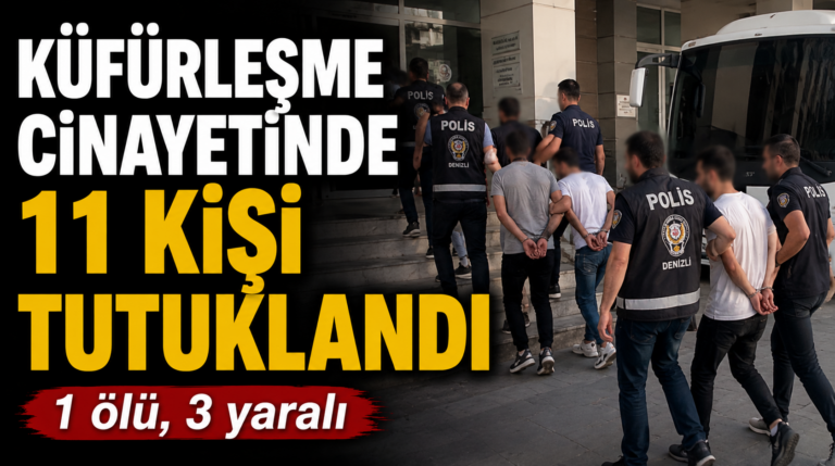 Denizli’deki Silahlı Kavga Soruşturmasında 11 Tutuklama