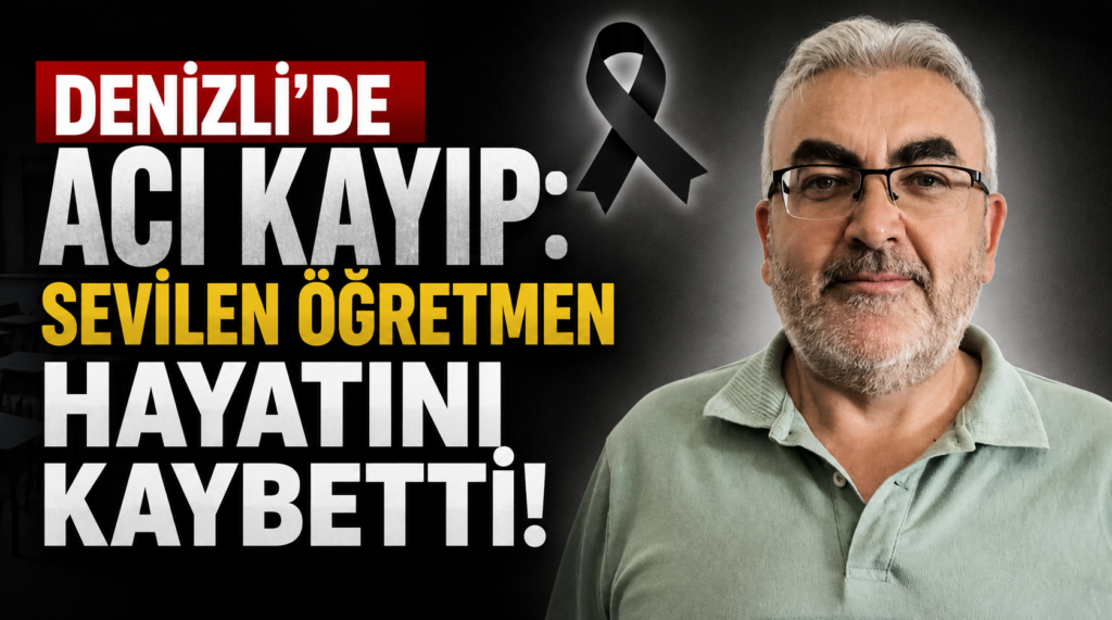 Denizli’de Acı Kayıp: Sevilen Öğretmen Ogün Bora Hayatını Kaybetti