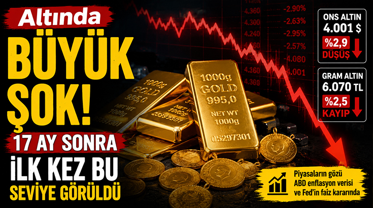 Altında büyük şok.. 17 ay sonra ilk kez bu seviye görüldü!