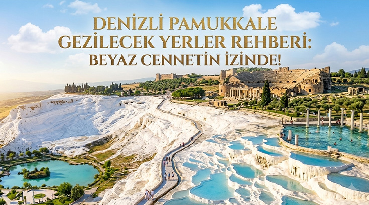 Denizli Pamukkale Gezilecek Yerler Rehberi: Beyaz cennetin izinde!
