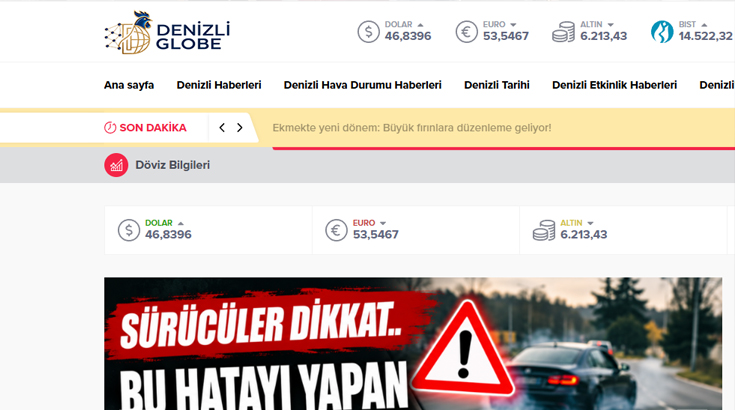 Denizli’nin Güvenilir ve Güncel Haber Portalı: Denizli Globe