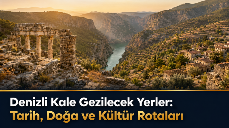 Denizli Kale Gezilecek Yerler: Tarih, Doğa ve Kültür Rotaları