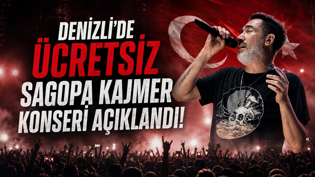 Denizli’de ücretsiz Sagopa Kajmer konseri açıklandı!