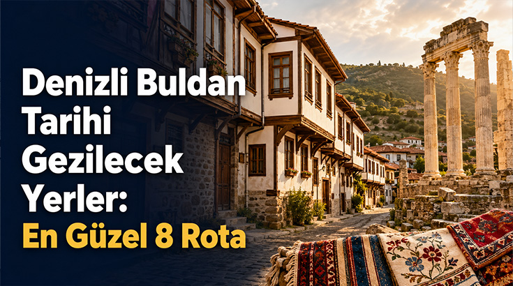 Denizli Buldan Tarihi Gezilecek Yerler: En Güzel 8 Rota
