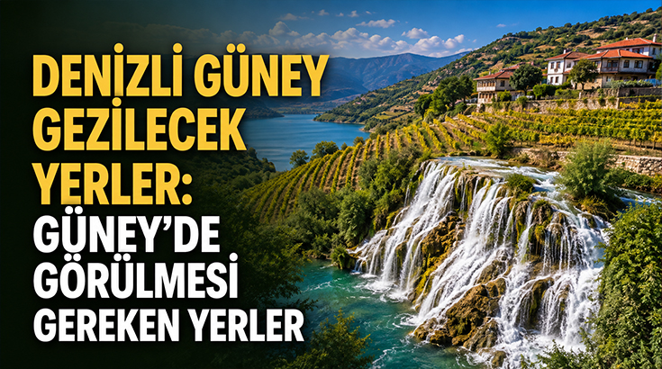 Denizli Güney Gezilecek Yerler: Güney’de Görülmesi Gereken Yerler