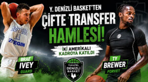 Y. Denizli Basket’ten çifte transfer hamlesi: İki Amerikalı kadroya katıldı