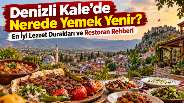 Denizli Kale’de Nerede Yemek Yenir? En İyi Lezzet Durakları ve Restoran Rehberi
